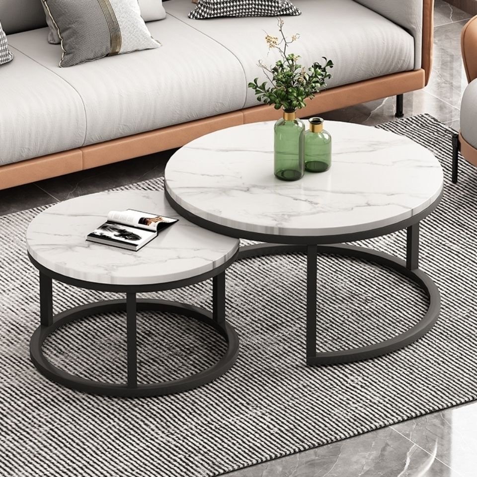 Журнальный столик DXB-ZZ, 70x70x45 см, белый купить,0