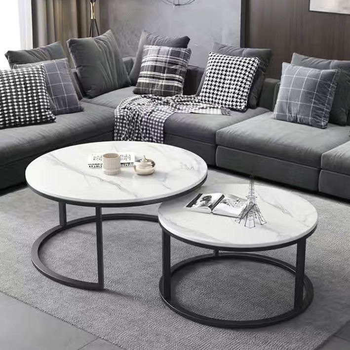 Журнальный столик DXB-ZZ, 70x70x45 см, белый купить,0