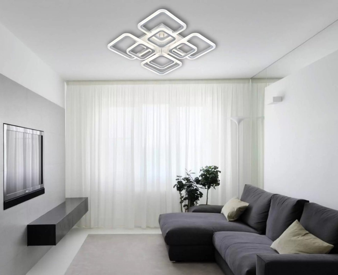 Люстра h102 4+4 LED, кол-во ламп: 8 шт - ForteMarket Люстра h102 4+4 LED, кол-во ламп: 8 шт купить,0