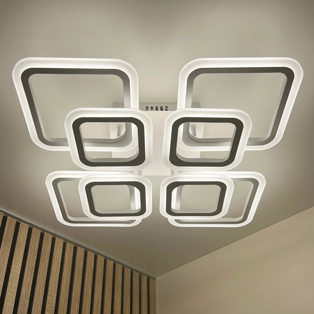 Люстра h102 4+4 LED, кол-во ламп: 8 шт - ForteMarket Люстра h102 4+4 LED, кол-во ламп: 8 шт купить,0