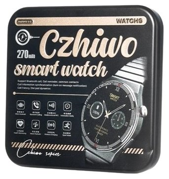 Смарт-часы Remax Watch9 CZHIWO серебристый-черный купить,0