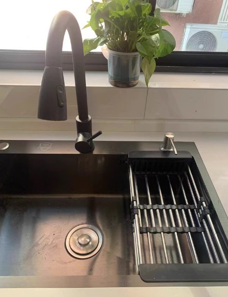 Кухонная мойка 30341035_707262516 врезная 60х45х22 см, сталь