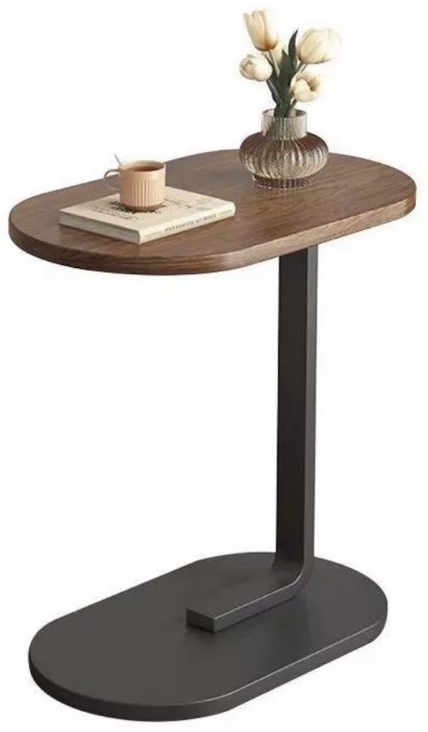 Журнальный столик приставной ПрК003, 45x30x60 см, темно-коричневый - ForteMarket Журнальный столик приставной ПрК003, 45x30x60 см, темно-коричневый купить,0