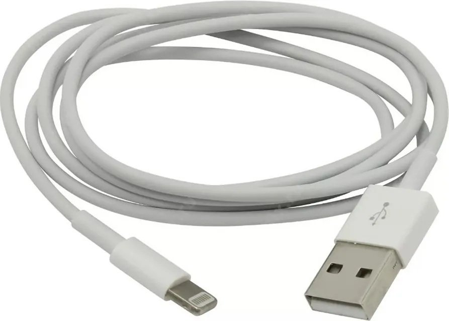 Кабель 5bites USB 2.0 (M), Lightning (M), 1 м, белый - ForteMarket Кабель 5bites USB 2.0 (M), Lightning (M), 1 м, белый купить,0