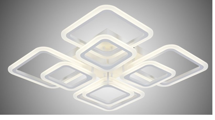 Люстра Handel Handel YE W8036/4&#43;4 WH LED, кол-во ламп: 8 шт
