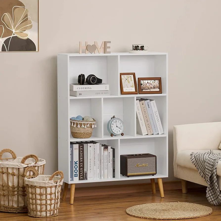 Стеллаж напольный , 80x24x110 см, белый - ForteMarket Стеллаж напольный , 80x24x110 см, белый купить,0