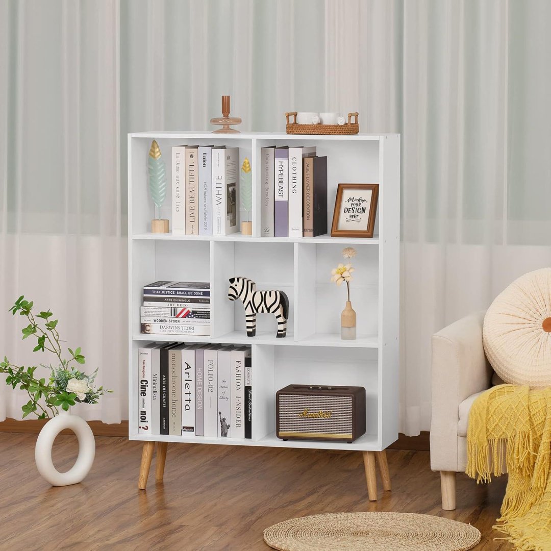 Стеллаж напольный , 80x24x110 см, белый - ForteMarket Стеллаж напольный , 80x24x110 см, белый купить,0