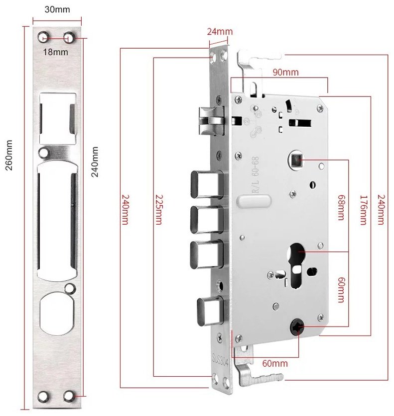 Замок SmartLock электронный S819-2 - ForteMarket Замок SmartLock электронный S819-2 купить,0
