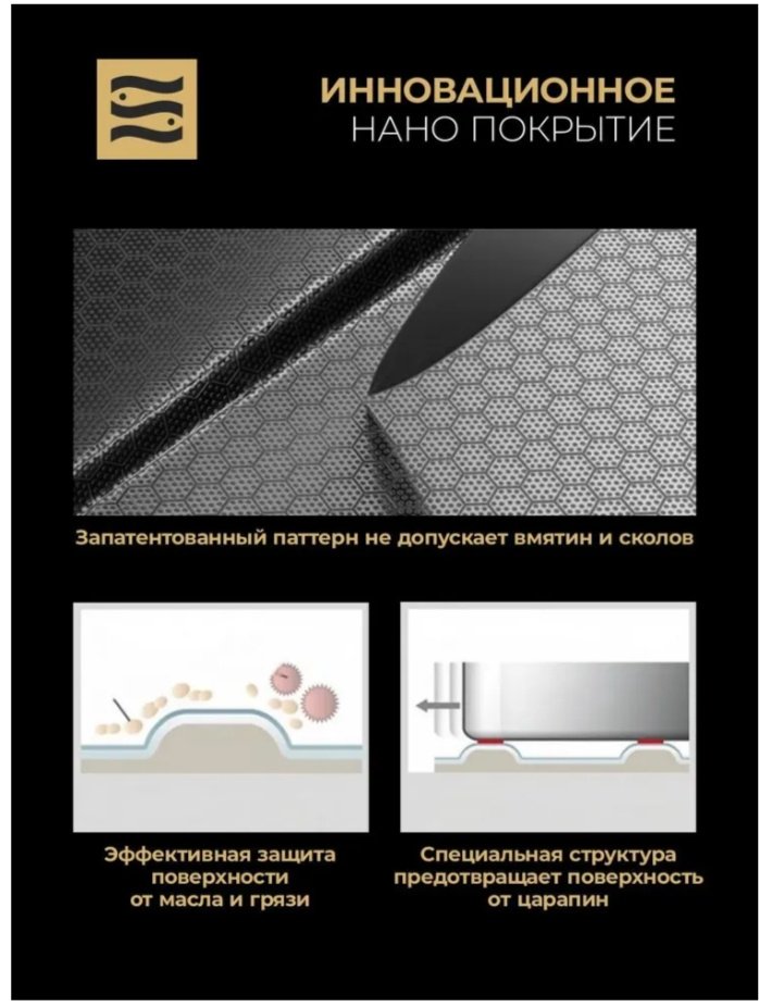 Кухонная мойка 18086484_Мойка для кухни NANO врезная 60х45х22 см, нержавеющая сталь купить,0