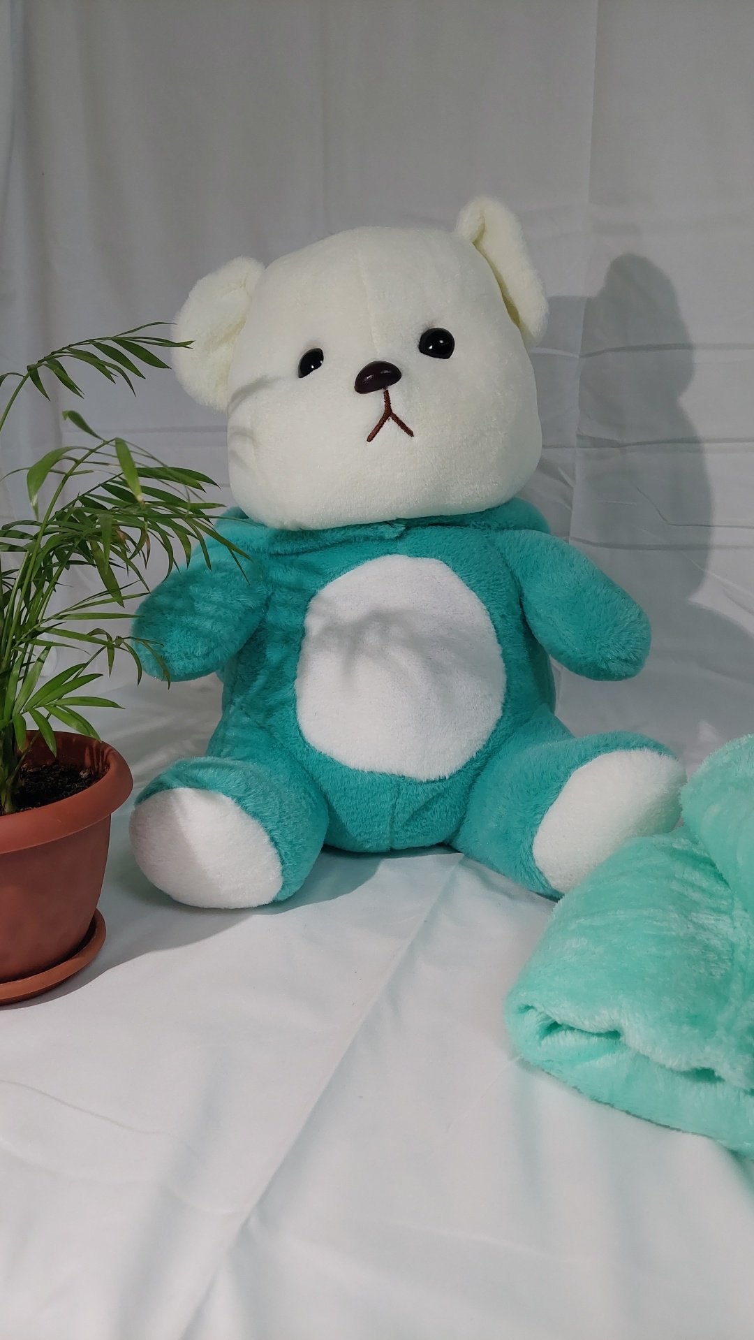 Мягкая игрушка Куроми, высота 50 см, бирюзовый купить,0