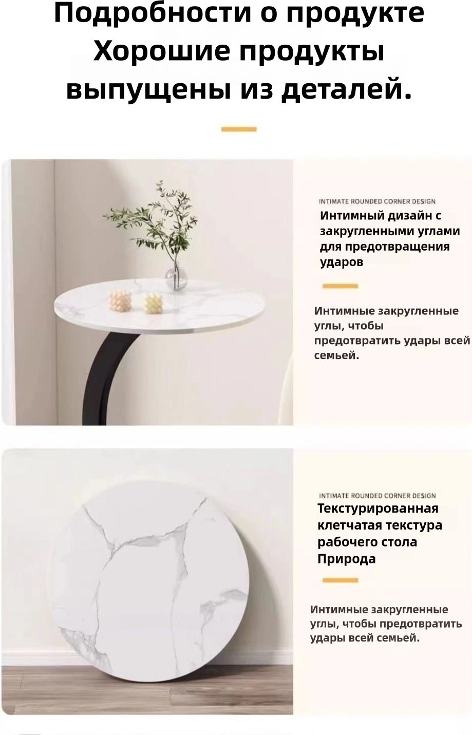Журнальный столик 691973780, 40x40x60 см, белый, черный купить,0
