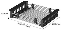 Кухонная мойка GAMA HM6045 врезная 60х45х22 см, нержавеющая сталь