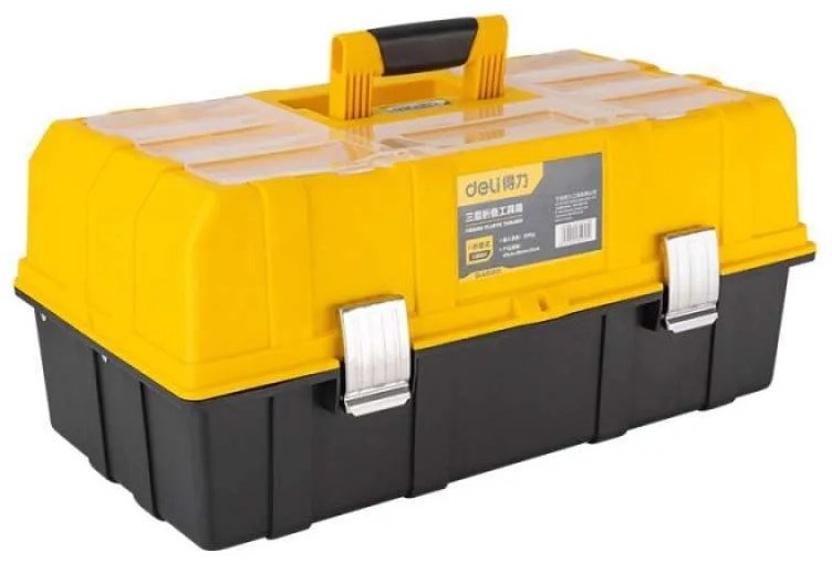 DELI ящик с органайзером DL432117 (43х19х20 см) купить,NaN