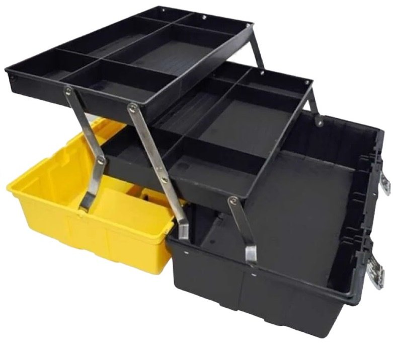 DELI ящик с органайзером DL432117 (43х19х20 см) купить,NaN