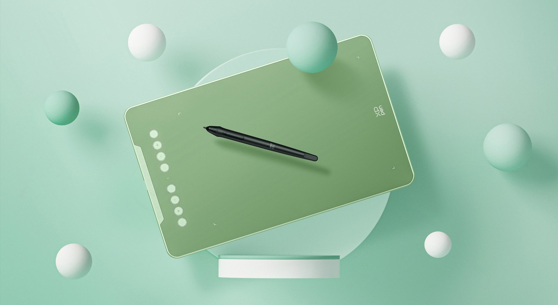 Графический планшет XP-PEN Deco 01 (V3) зеленый