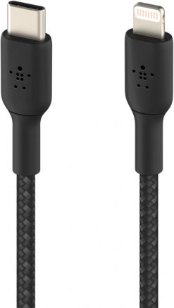 Зарядное устройство Belkin CAA004BT2MBK Lightning, USB Type-C 18 Вт черный