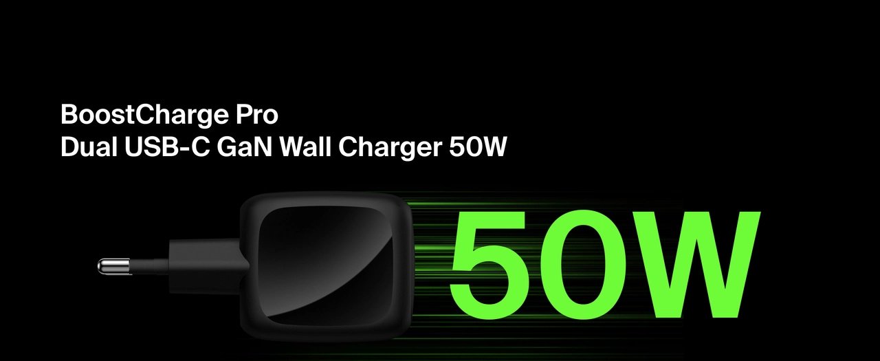 Зарядное устройство Belkin WCH019KQBK USB Type-C 50 Вт черный - ForteMarket Зарядное устройство Belkin WCH019KQBK USB Type-C 50 Вт черный купить,18660