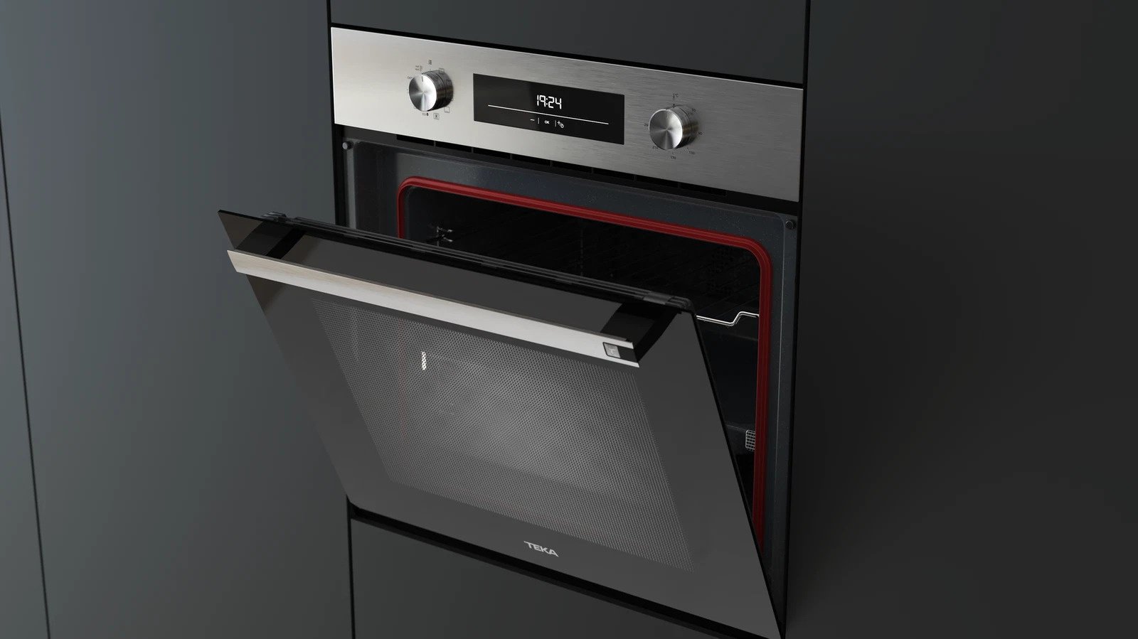 Духовой шкаф TEKA HSB 6350 SS черный, стальной купить,329900