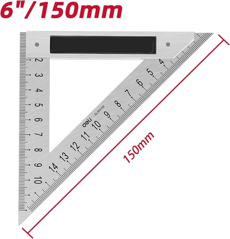 DELI угольник 150 мм (EDL303150) купить,2450