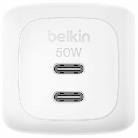 Зарядное устройство Belkin WCH019KQWH USB Type-C 50 Вт белый купить,17512