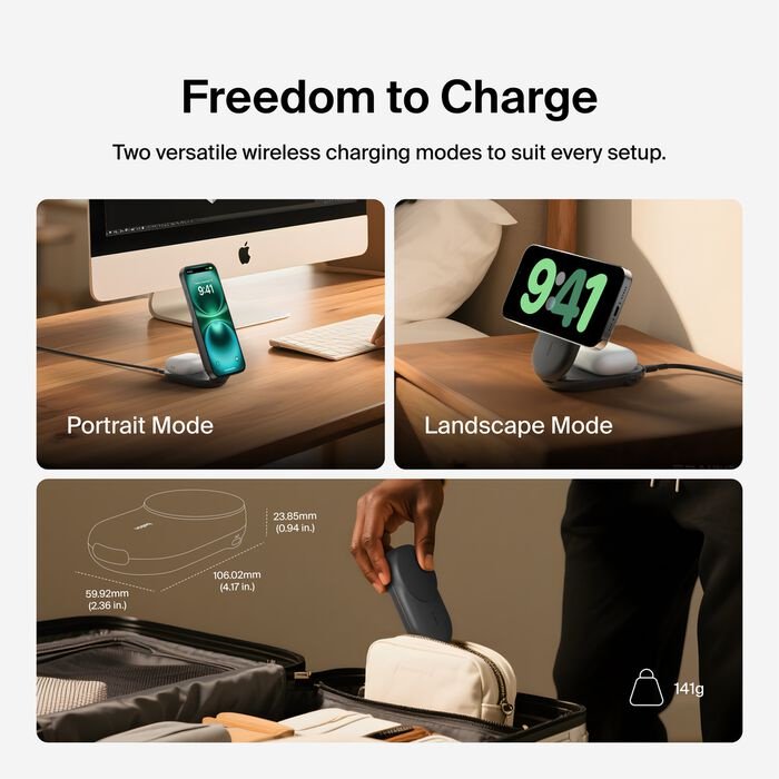 Зарядное устройство Belkin WIZ039KQBK USB Type-C 25 Вт черный купить,NaN