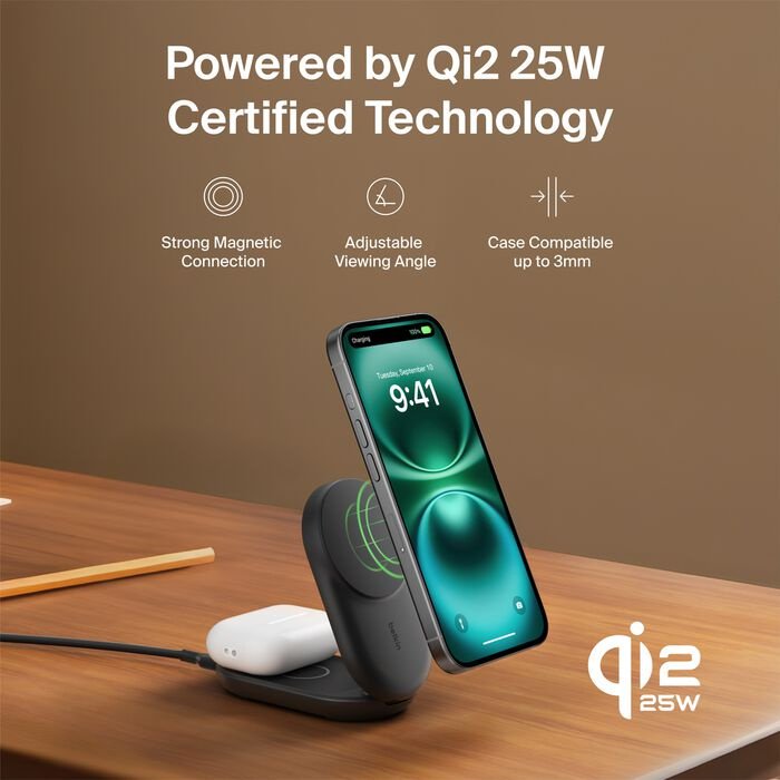 Зарядное устройство Belkin WIZ039KQBK USB Type-C 25 Вт черный купить,NaN