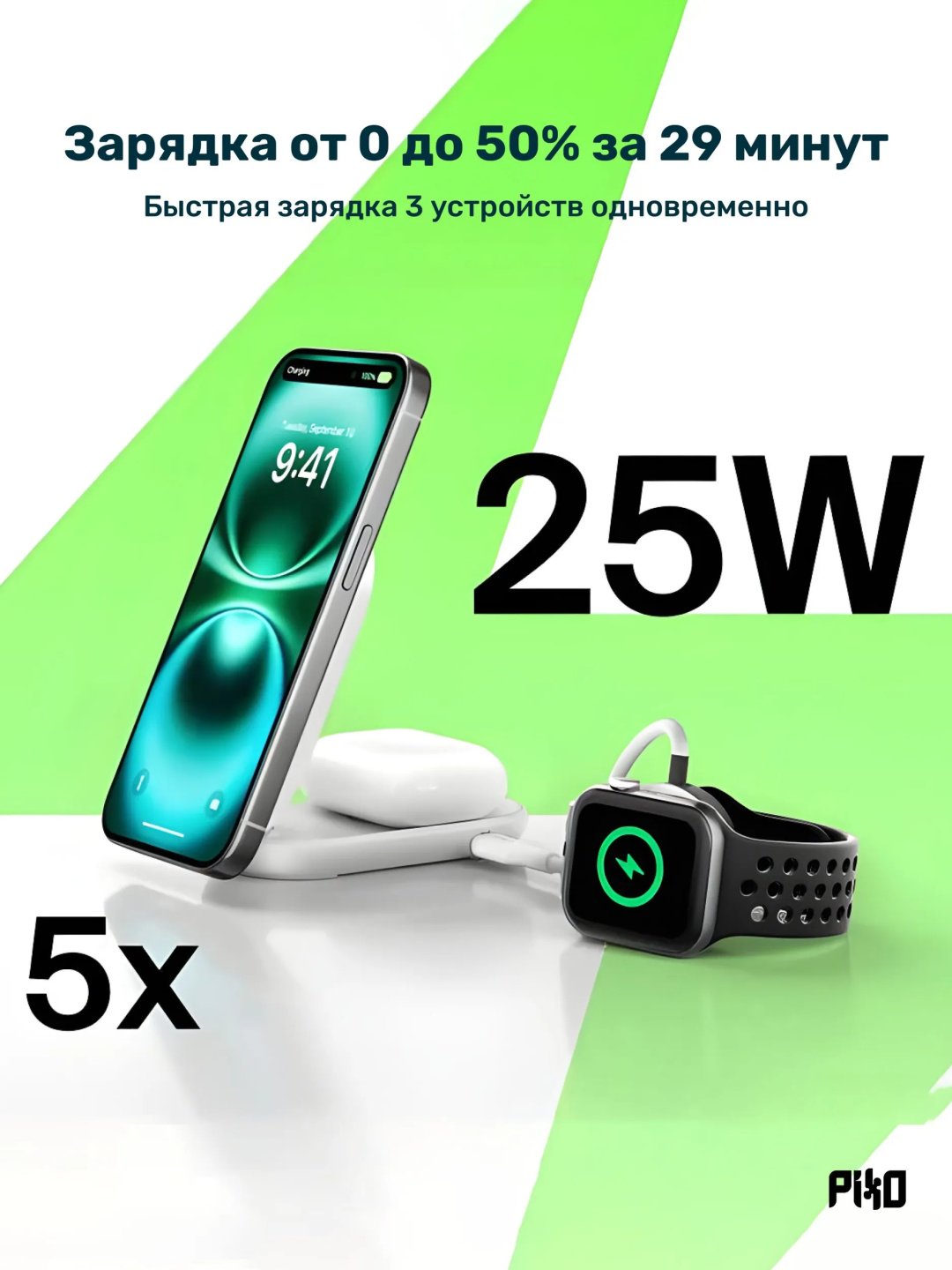 Зарядное устройство Belkin WIZ039KQWH USB Type-C 25 Вт белый купить,NaN