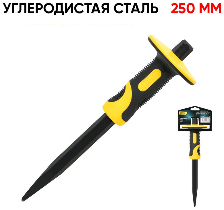 Зубило DELI пика DL6412 300 мм