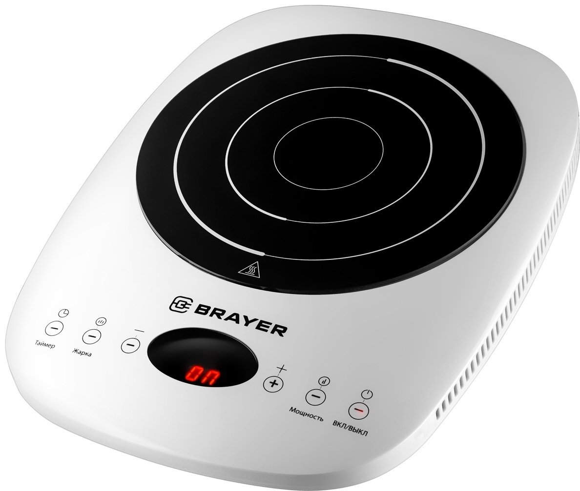 Настольная плита BRAYER BR2802 белый