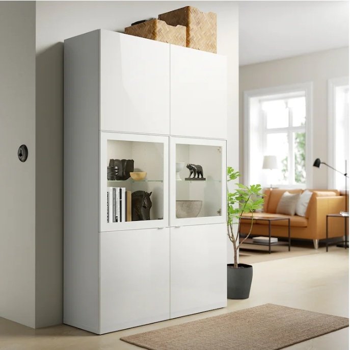 Дверь для шкафа IKEA 903.840.08, ДСП, 60x64 см
