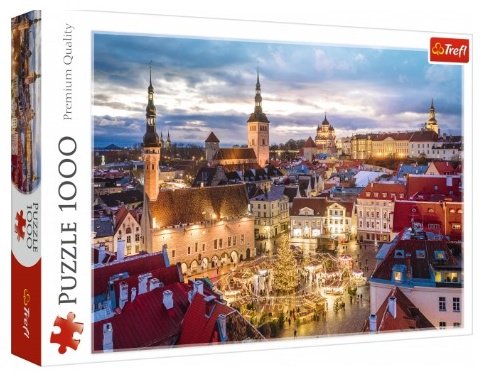Trefl 10680T Пазл Площадь Ратуши в Таллине, 1000 деталей