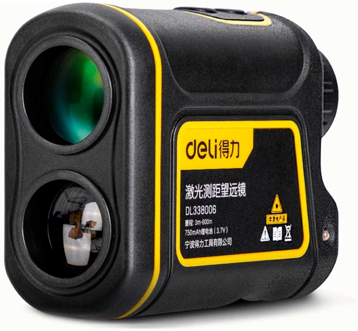 Лазерный дальномер DELI DL338006, дальность до 600 м