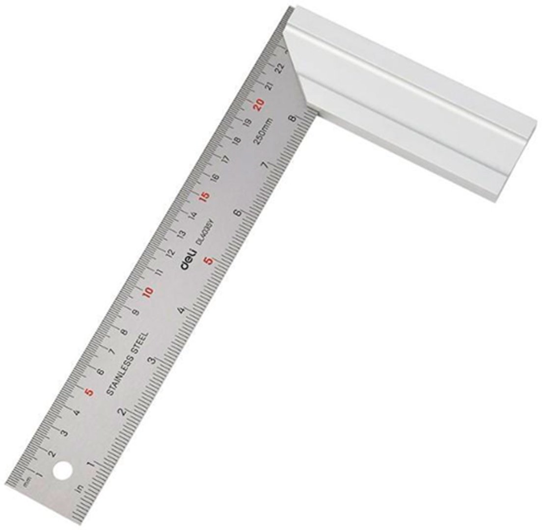 DELI угольник 250 мм (EDL4035Y)