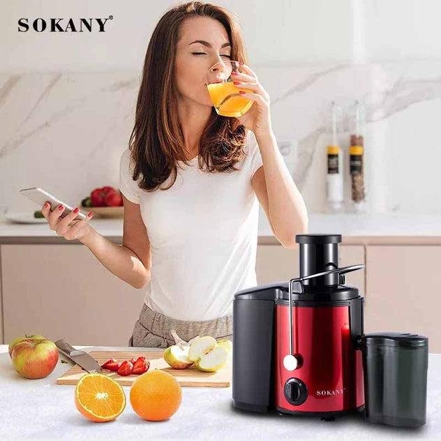 Соковыжималка SOKANY sk 4001 красный купить,0