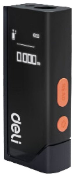 Лазерный дальномер DELI DL331150, дальность до 50 м