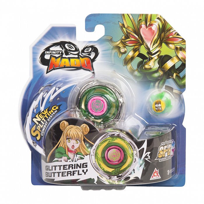 Волчок Infinity Nado Стандарт Glittering Butterfly 36048 купить,NaN