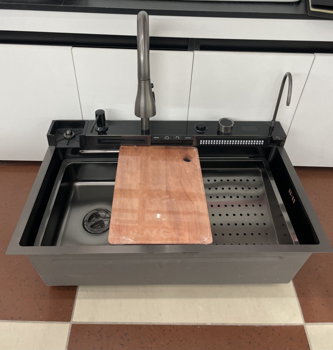 Кухонная мойка ABB 7545AB врезная 75х45х22 см, нержавеющая сталь