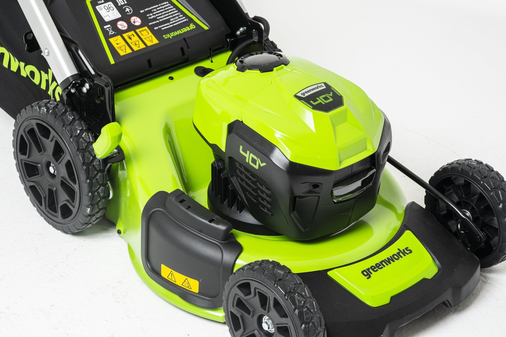 Газонокосилка колесная аккумуляторная Greenworks GD40LM48SPK4/2517407UB купить,411703