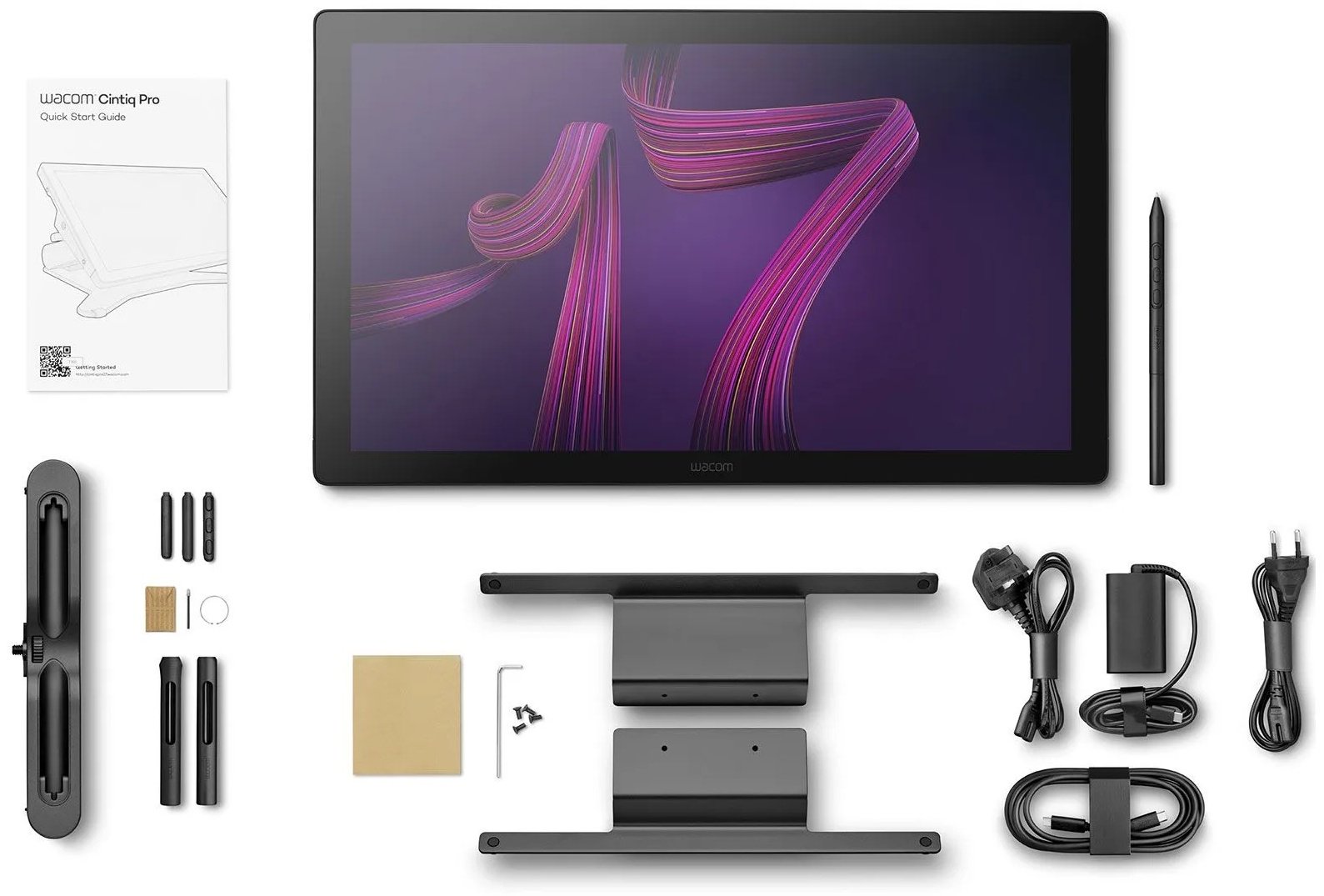 Графический планшет Wacom Cintiq Pro 17 черный купить,1675445