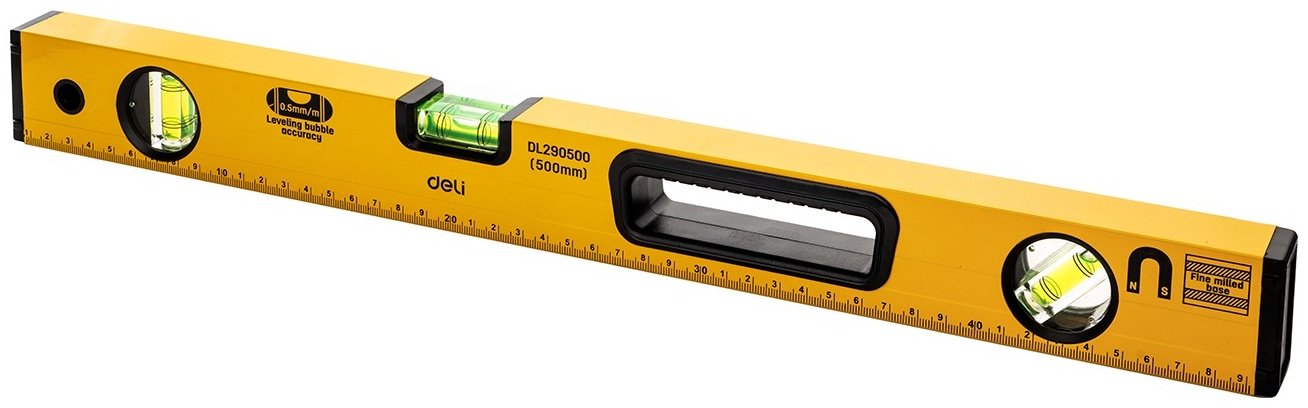 DELI уровень брусковый DL290500 50 см