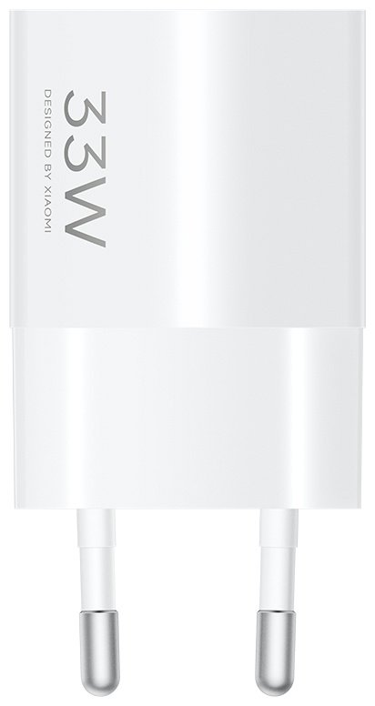 Зарядное устройство Xiaomi 33W Nano Power Adapter (USB-C) EU USB Type-C 33 Вт белый