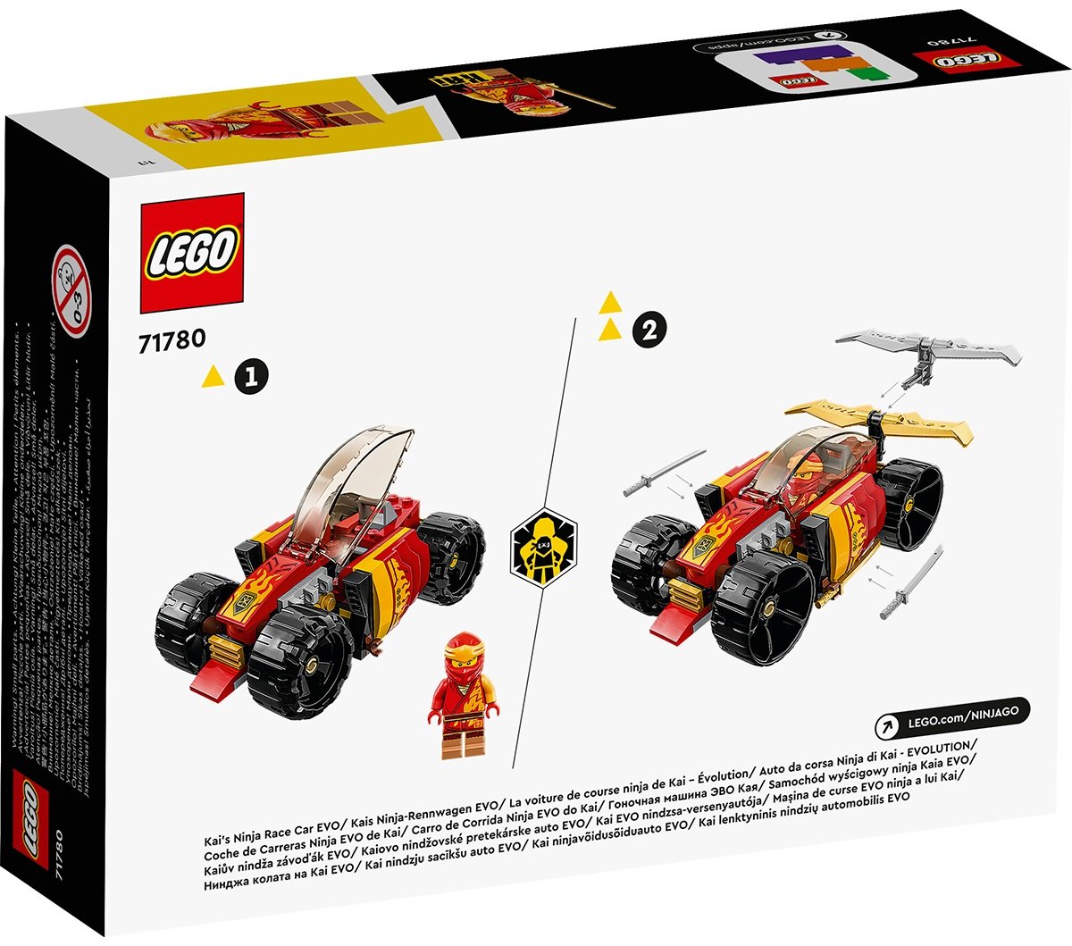 Конструктор LEGO Ninjago 71780, деталей 94 шт купить,NaN