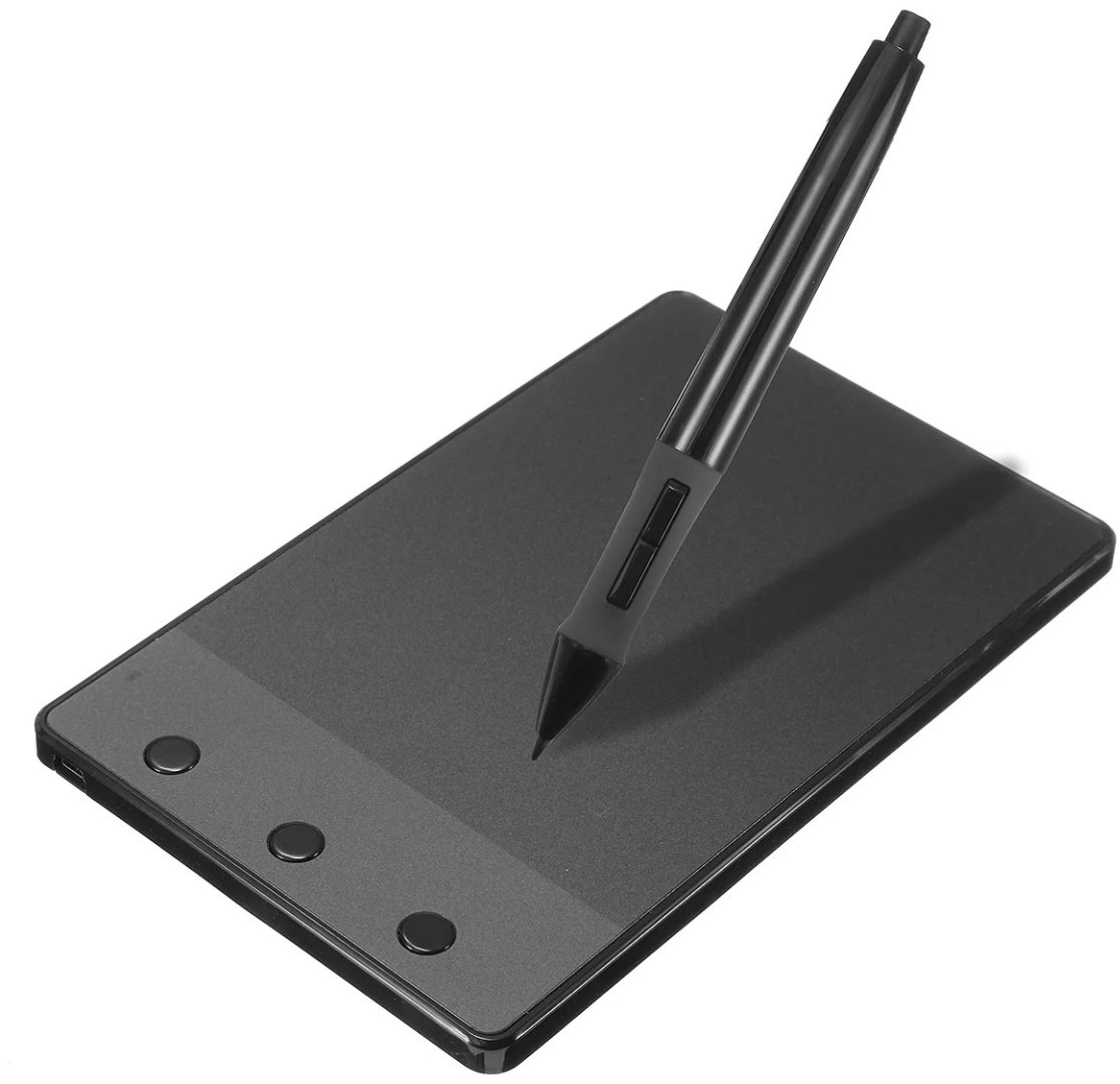 Графический планшет HUION H420 черный