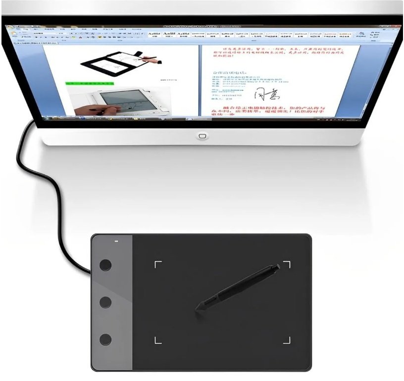Графический планшет HUION H420 черный