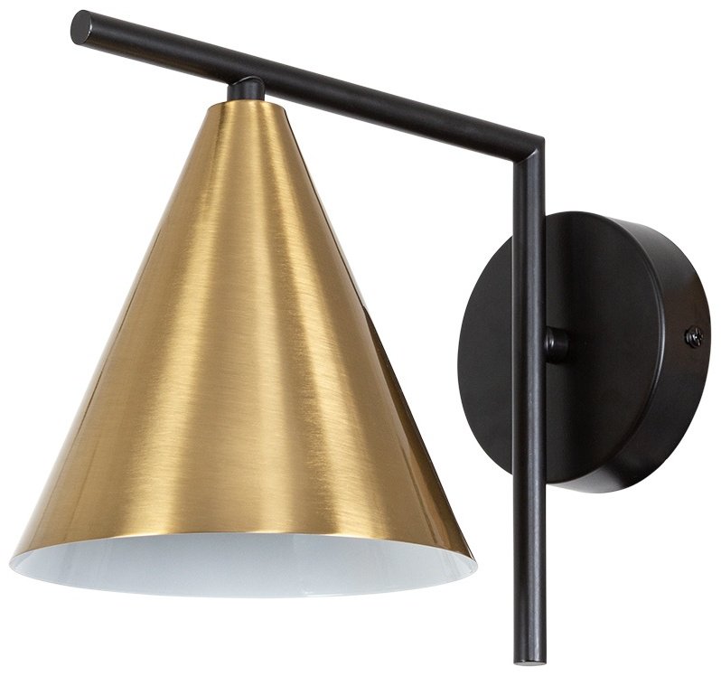 Бра настенный Arte Lamp E27, черный, медный купить,NaN