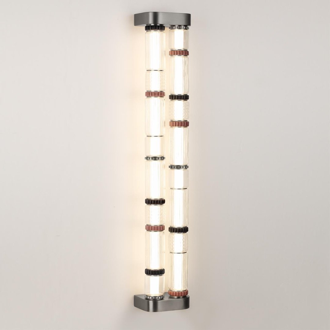Бра настенный Odeon Light LED, серый, прозрачный купить,NaN
