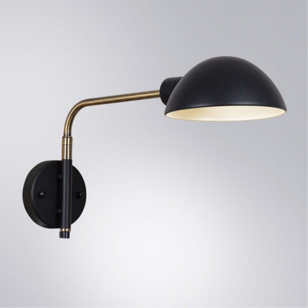 Бра настенный Arte Lamp E27, черный купить,NaN