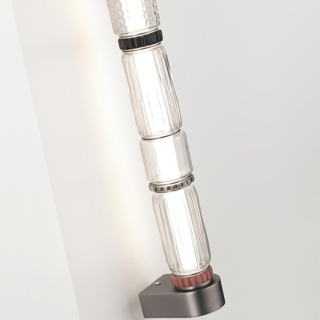 Бра настенный Odeon Light LED, серый, прозрачный купить,NaN