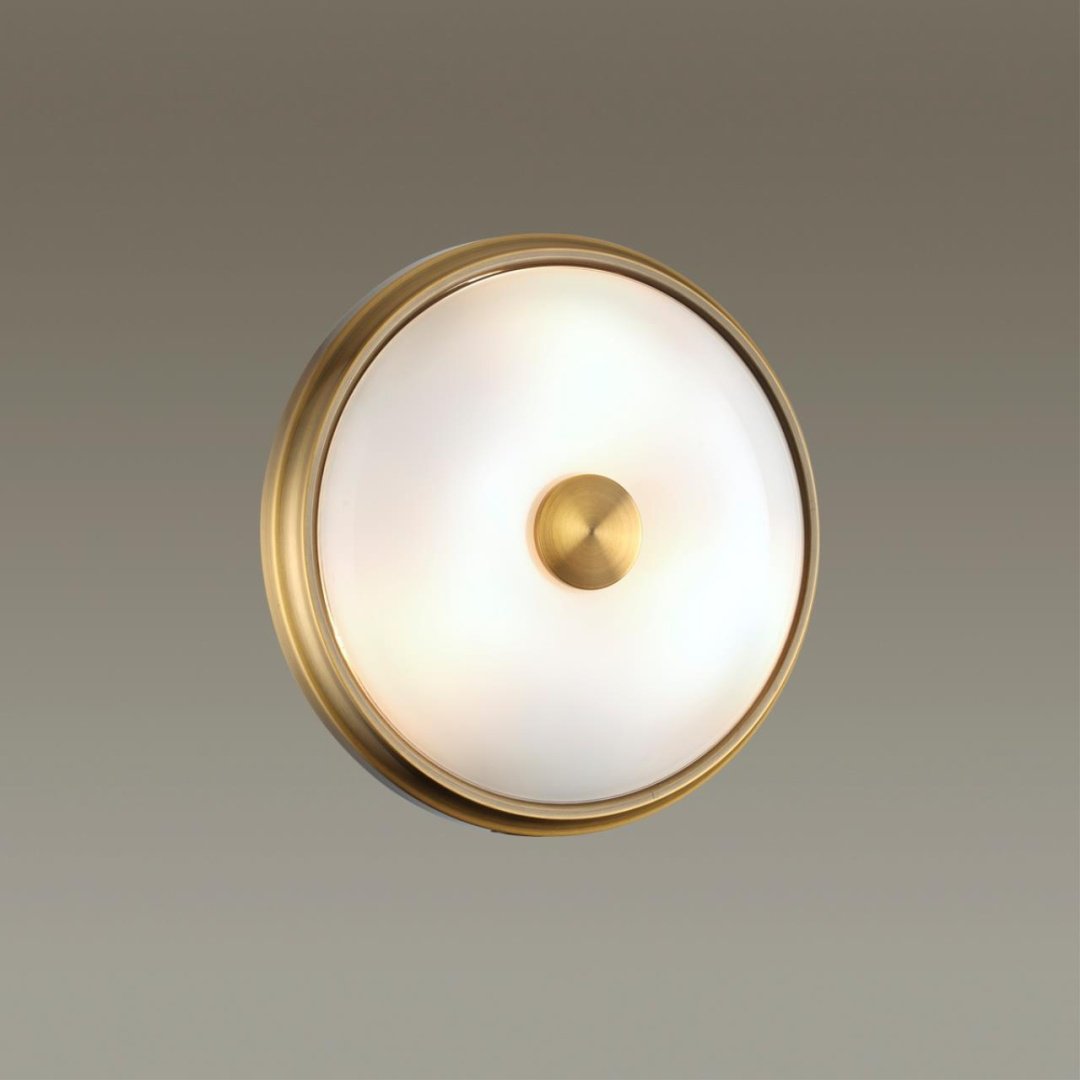 Светильник настенный Odeon Light E14 40 Вт белый, бронза купить,NaN