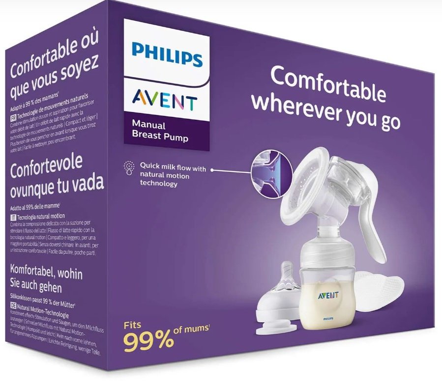 Молокоотсос ручной Philips Avent SCF430/10 - ForteMarket Молокоотсос ручной Philips Avent SCF430/10 купить,0